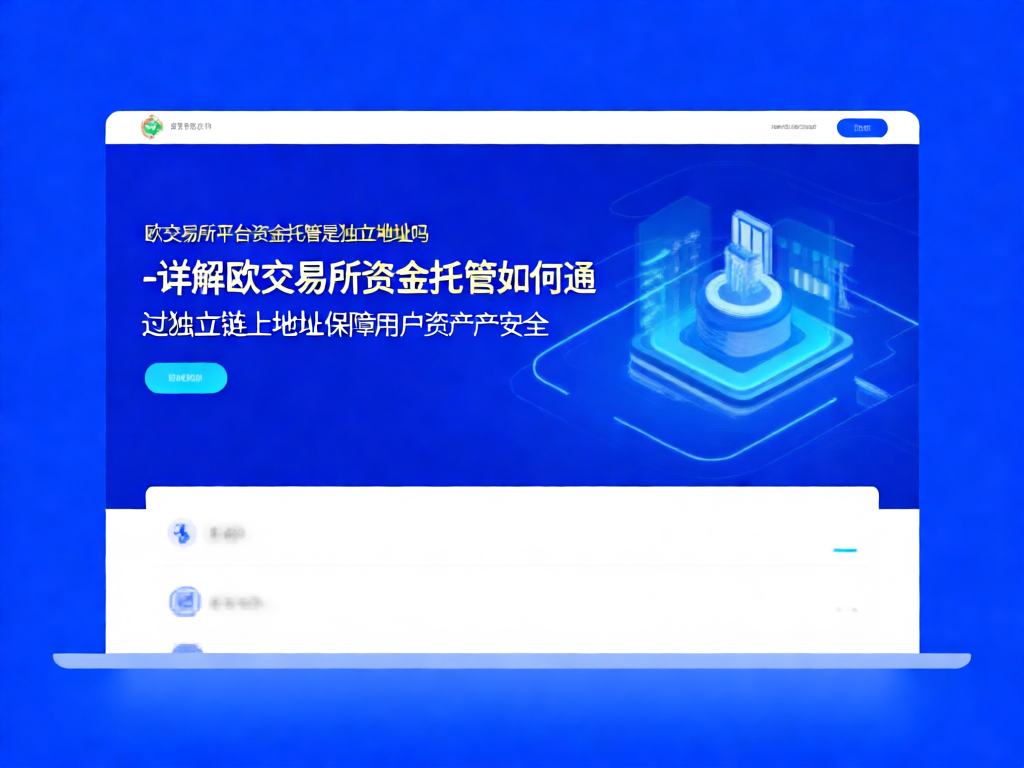 欧交易所独立地址托管示意图